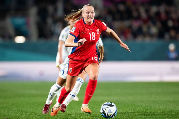 230730 Frida Maanum of Norway during the FIFA Women s World Cup football match between Norway and Philippines on July 30, 2023 in Auckland Photo Vegard Grott BILDBYRAN code VG VG0505 bbeng fotball fotboll fotboll a kvinner dam fotbolls vm fotboll vm kvinnor världsmästerskap verdensmesterskap vm fifa womens world cup day 11 norge norway philippines filippinene filippinerna  Copyright: VEGARDxGRoTT BB230730VG059