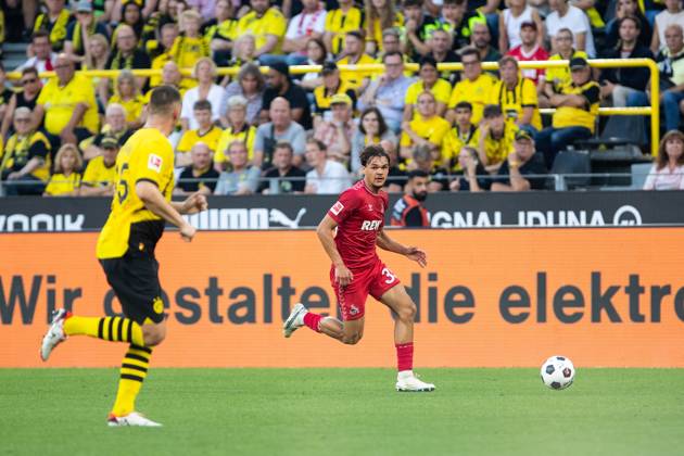1 Bundesliga, 1 Spieltag Borussia Dortmund 1 FC Koeln, Dortmund, Signal Iduna Park, 19 08 2023 Max Finkgraefe 1 FC Koeln, 35 1 Bundesliga, 1 Spieltag Borussia Dortmund 1 FC Koeln, Dortmund, Signal Iduna Park, 19 08 2023 DFL Regulations prohibit any of use of photographs as image sequences and quasi video Copyright: xBEAUTIFULxSPORTS Buriakovx