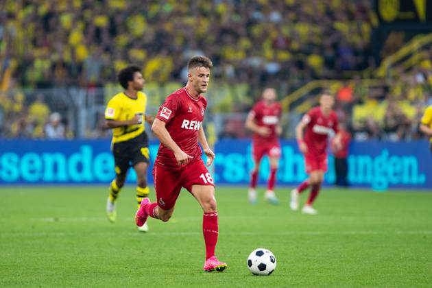 1 Bundesliga, 1 Matchday Borussia Dortmund 1 FC Koeln, Dortmund, Signal Iduna Park, 19 08 2023 Rasmus Carstensen 1 FC Koeln 1 Bundesliga, 1 Matchday Borussia Dortmund 1 FC Koeln, Dortmund, Signal Iduna Park, 19 08 2023 DFL Regulations prohibit any of use of photographs as image sequences and quasi video Copyright: xBEAUTIFULxSPORTS Buriakovx