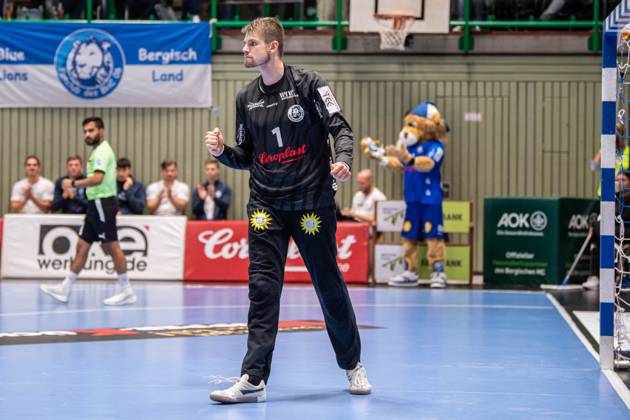 Christopher Rudeck Bergischer HC, 1 , GER, Bergischer HC vs HBW Balingen Weilstetten, Handball, Bundesliga, 2 Matchday, Season 2023 2024, 01 09 2023, Bergischer HC vs HBW Balingen Weilstetten, Handball, Bundesliga, 2 Matchday, Season 2023 2024, 01 09 2023 Wuppertal Copyright: xEibner-Pressefoto HeshamxElsherix EP-HEF