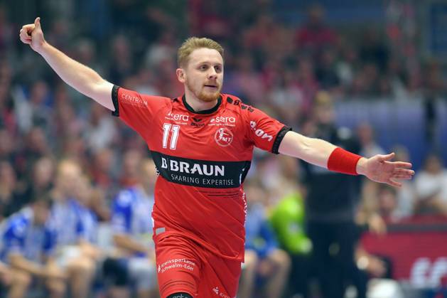 Dimitri Ignatow MT Melsungen 11 , GER, MT Melsungen TVB Stuttgart, Handball, 1 Bundesliga Maenner 5 Spieltag, 15 09 2023, GER, MT Melsungen TVB Stuttgart, Handball, 1 Bundesliga Maenner, 5 Spieltag, 15 09 2023 Kassel Copyright: xEibner-Pressefotox-xRolandxSippelx EP_RSL