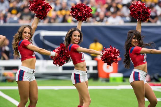 October 1, 2023: The Houston Texans cheerleaders perform during a game between the Pittsburgh Steelers and the Houston Texans in Houston, TX. .. CSM USA - ZUMAc04_ 20231001_zma_c04_218 Copyright: xTraskxSmithx