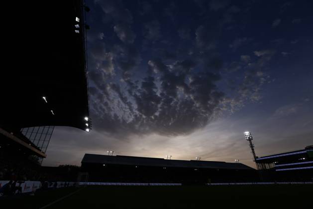 Crystal Palace gegen Nottingham Forest 07. Oktober 2023, London Premier League Fußball Crystal Palace gegen Nottingham Forest Ein allgemeiner Blick auf den Abendhimmel im Selhurst Park Foto Jacques Feeney Abseits London UK  Copyright: xJacquesxFeeneyx xOffsidexOffside