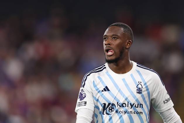 Crystal Palace gegen Nottingham Forest 07 Oktober 2023, London Premier League Fußball Crystal Palace gegen Nottingham Forest Callum Hudson Odoi von Nottingham Forest Foto Jacques Feeney Abseits London UK  Copyright: xJacquesxFeeneyx xOffsidexOffside