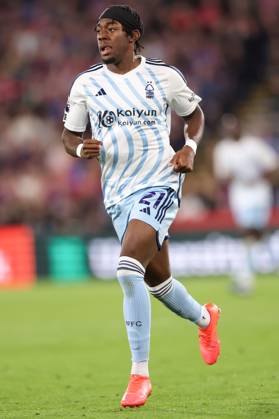 Crystal Palace gegen Nottingham Forest 07 Oktober 2023, London Premier League Fußball Crystal Palace gegen Nottingham Forest Anthony Elanga von Nottingham Forest Foto Jacques Feeney Abseits London UK  Copyright: xJacquesxFeeneyx xOffsidexOffside