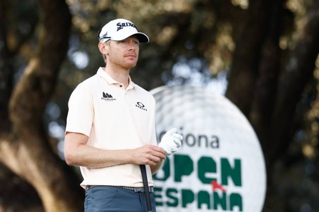 October 15, 2023, MADRID, MADRID, SPAIN: Sebastian Soderberg of Switzerland in action during Acciona Open de Espana, Round 4, Golf tournament celebrated at Club de Campo on October 15, 2023, in Madrid, Spain. MADRID SPAIN - ZUMAa181 20231015_zaa_a181_036 Copyright: xOscarxJ.xBarrosox