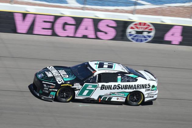 LAS VEGAS, NV - OCTOBER 15: Brad Keselowski ( 6 RFK Racing BuildSubmarines.com Ford) during the South Point 400 NASCAR, Motorsport, USA Cup Series Playoff race on October 15, 2023, Las Vegas Motor Speedway in Las Vegas, NV. (Photo by Matthew Bolt LVMS Icon Sportswire) AUTO: OCT 15 NASCAR Cup Series Playoff South Point 400 EDITORIAL USE ONLY Icon231015088