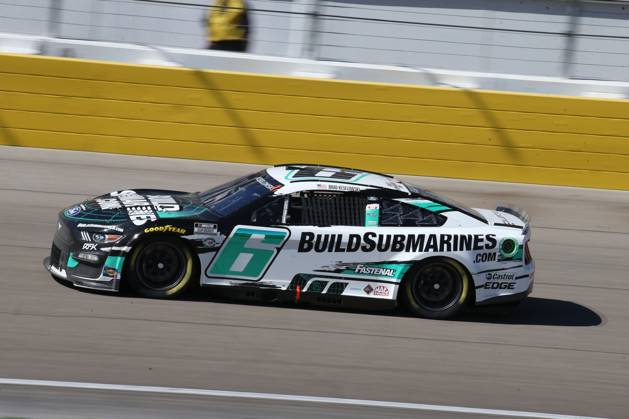 LAS VEGAS, NV - OCTOBER 15: Brad Keselowski ( 6 RFK Racing BuildSubmarines.com Ford) during the South Point 400 NASCAR, Motorsport, USA Cup Series Playoff race on October 15, 2023, Las Vegas Motor Speedway in Las Vegas, NV. (Photo by Matthew Bolt LVMS Icon Sportswire) AUTO: OCT 15 NASCAR Cup Series Playoff South Point 400 EDITORIAL USE ONLY Icon231015147