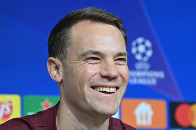 Manuel NEUER Goalkeeper Bayern Muenchen , single picture,cropped single motif,portrait,portrait,portrait Football Champions League Group Stage 4 Matchday FC Bayern Muenchen Galatasaray Istanbul PRESS CONFERENCE on 07 11 2023, Â