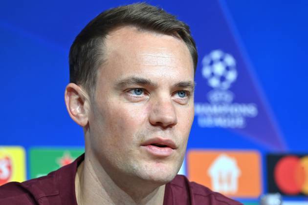 Manuel NEUER Goalkeeper Bayern Muenchen , single picture,cropped single motif,portrait,portrait,portrait Football Champions League Group Stage 4 Matchday FC Bayern Muenchen Galatasaray Istanbul PRESS CONFERENCE on 07 11 2023, Â