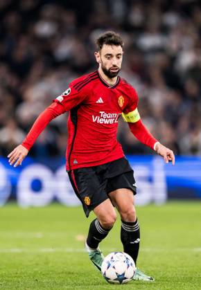 231108 Bruno Fernandes of Manchester United during the UEFA Champions League football match between FC Copenhagen and Manchester United on November 8, 2023 in Copenhagen Photo Petter Arvidson BILDBYRAN kod PA PA0685 fotboll football soccer fotball champions league fc copenhagen manchester united bbeng Copyright: PETTERxARVIDSON BB231108PA096