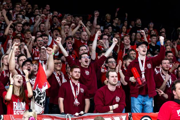 fan, fans, spectators, cheers, jubilation, positive emotions, Bamberg Baskets vs ALBA Berlin, basketball, easyCredit BBL, Matchday 15, 07 01 2024 Bamberg Baskets vs ALBA Berlin, basketball, easyCredit BBL, Matchday 15, 07 01 2024 Bamberg Copyright: xEibner-Pressefoto G.xSantemizx EP_EER