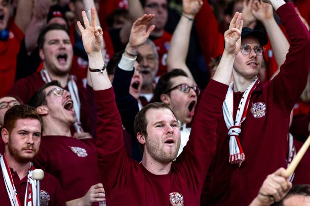 fan, fans, spectators, cheers, jubilation, positive emotions, symbolic image, symbolic photo, Bamberg Baskets vs ALBA Berlin, basketball, easyCredit BBL, matchday 15, 07 01 2024 Bamberg Baskets vs ALBA Berlin, basketball, easyCredit BBL, matchday 15, 07 01 2024 Bamberg Copyright: xEibner-Pressefoto G.xSantemizx EP_EER
