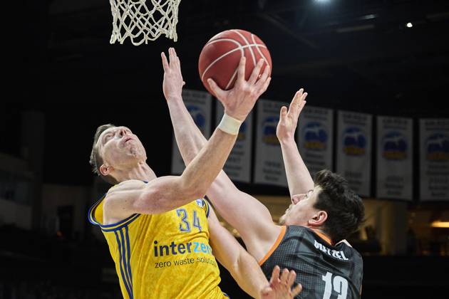 Justin Bean Alba Berlin, 34 , GER, ALBA Berlin vs Ratiofarm Ulm, Basketball Men, easy Credit BBL, Season 2023 2024, Matchday 19, 04 02 2024 GER, ALBA Berlin vs Ratiofarm Ulm, Basketball Men, easy Credit BBL, Season 2023 2024, Matchday 19, 04 02 2024 Berlin Copyright: xEibner-Pressefotox xClaudiusxRauchx EP_CRH