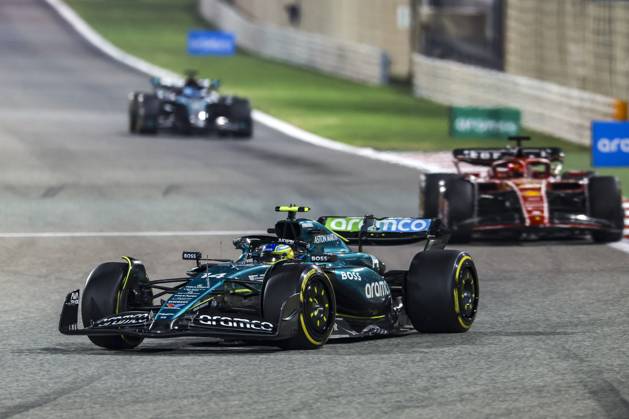 14 ALONSO Fernando spa , Aston Martin F1 Team AMR24, action during the Formula 1 Aramco pre season testing 2024 of the 2024 FIA Formula One World Championship from February 21 to 23, 2024 on the Bahrain International Circuit, in Sakhir, Bahrain Photo Florent Gooden DPPI F1 Pre season Testing in Bahrain at Bahrain International Circuit on February 22, 2024 in Sakhir, Bahrain Photo by HOCH ZWEI Sakhir Sakhir Bahrain Bahrain