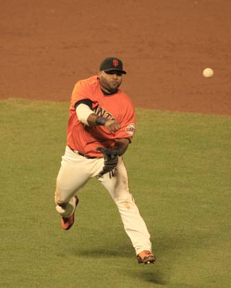 MLB, Baseball Herren, USA National League Division Series Atlanta Braves vs San Francisco Giants OCT 08 October 08, 2010: San Francisco,CA. Giants third baseman Pablo Sandoval 48 in action, during the National League Division Series game 2, between the Wild Card Atlanta Braves and the National League West San Francisco Giants at AT&T Park in San Francisco,California. The Giants beat the Braves 1-0. Jeff Trouette CSM.(Credit Image: Â Jeff Trouette Cal Media) San Francisco California U.S. EDITORIAL USE ONLY Copyright: xx ZUMA-20101008_zaf_cj3_007.jpg JeffxTrouettex csmphoto371875