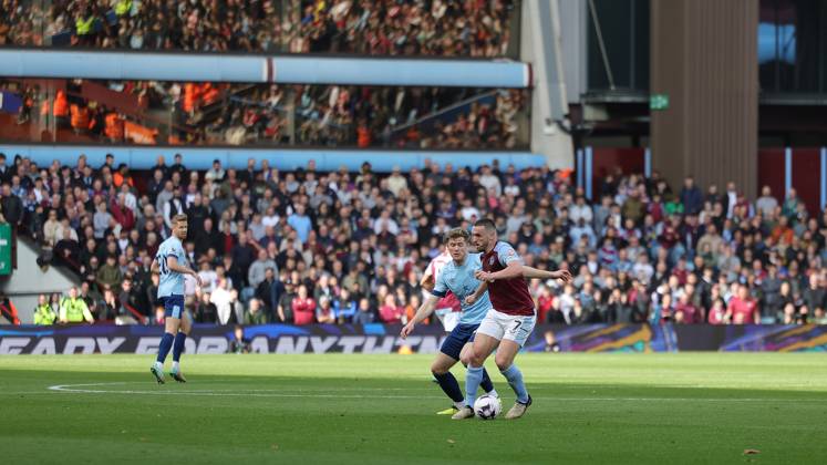 Aston Villa v Brentford Premier League 06 04 2024. Stock John McGinn (7) of Aston Villa during the Premier League match between Aston Villa and Brentford at Villa Park, Birmingham, England on 6 April 2024. Birmingham Villa Park West Midlands England Editorial use only DataCo restrictions apply See www.football-dataco.com , Copyright: xNigelxKeenex PSI-19407-0032