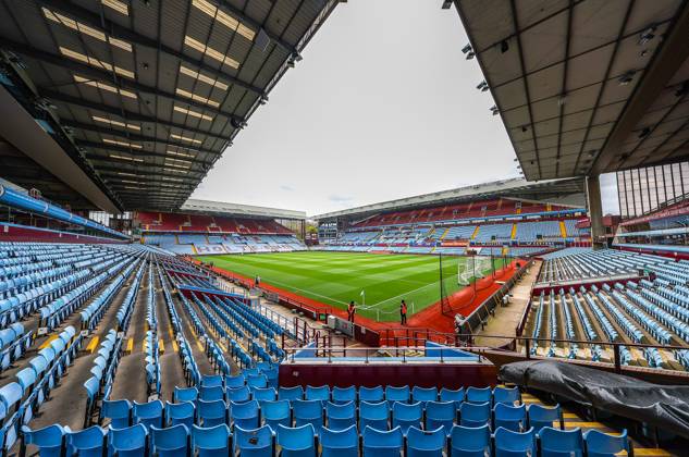 Aston Villa v Brentford Premier League 06 04 2024. Stock General view inside Villa Park during the Premier League match between Aston Villa and Brentford at Villa Park, Birmingham, England on 6 April 2024. Editorial use only DataCo restrictions apply See www.football-dataco.com , Copyright: xNigelxKeenex PSI-19407-0071
