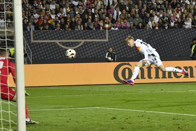 Penalty area scene goal chance by Maximilian Beier 14, Germany 03 06 2024 International soccer match Germany vs Ukraine, Max Morlock Stadium, Nuremberg, Bayern Germany Copyright: xpepphotox xHorstxMauelshagenx pep00321, pep_20240603_hm