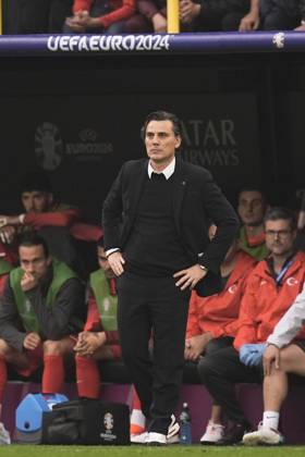 Turkey s head coach Vincenzo Montella during the Euro 2024 soccer match between Turkey and Georgia at the Signal Iduna Park, Dortmund, Germany - Friday 18, Tuesday, 2024. - Soccer .  Copyright: xFabioxFerrari LaPressex