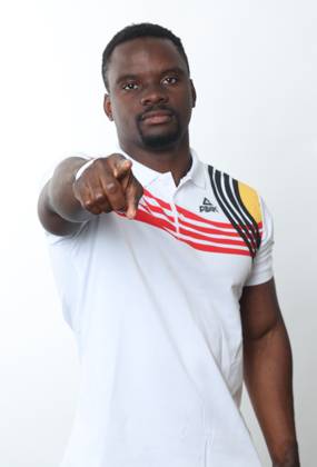 Belgian gymnast Noah Kuavita pictured during a photoshoot for the Belgian Olympic Committee BOIC - COIB ahead of the Paris 2024 Olympic Games, Olympische Spiele, Olympia, OS in Brussels, Monday 08 July 2024. VIRGINIExLEFOUR x96094037x
