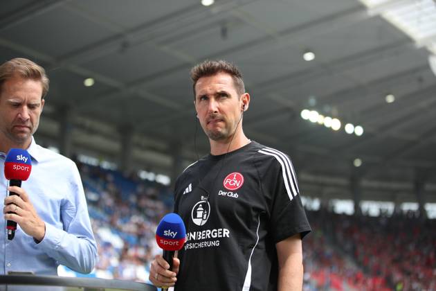 Miroslav Klose 1 FC Nuernberg, Head Coach Karlsruher SC vs 1 FC Nuernberg, Football, 2 Liga, 1 Matchday, 2024 2025, 03 08 2024 , DFL REGULATIONS PROHIBIT ANY USE OF PHOTOGRAPHS AS IMAGE SEQUENCES AND OR QUASI VIDEO Karlsruher SC vs 1 FC Nuernberg, Football, 2 Liga, 1 Matchday, 2024 2025, 03 08 2024 Karlsruhe Copyright: xEibner-Pressefoto JanxPrihodax EP_JPA