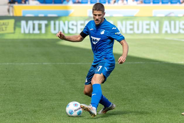Andrej Kramaric TSG 1899 Hoffenheim xettx, Germany, Sinsheim, 24 08 2024, Football, Bundesliga TSG 1899 Hoffenheim vs KSV Holstein Kiel, Season 2024 2025, 1 Matchday, PreZero Arena Photo A2 Bildagentur Peter Hartenfelser DFL DFB REGULATIONS PROHIBIT ANY USE OF PHOTOGRAPHS AS IMAGE SEQUENCES AND OR QUASI VIDEO