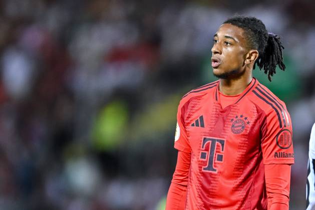 Michael Olise FC Bayern Muenchen Looks on during the DFB Pokal First Round match between SSV Ulm 1846 Fussball and FC Bayern Muenchen at Donaustadion on August 16, 2024 in Ulm, Germany Photo by Harry Langer DeFodi Images Michael Olise FC Bayern Muenchen Looks on during the DFB Pokal First Round match between SSV Ulm 1846 Fussball and FC Bayern Muenchen at Donaustadion on August 16, 2024 in Ulm, Germany Photo by Harry Langer DeFodi Images DFB DFL REGULATIONS PROHIBIT ANY USE OF PHOTOGRAPHS AS IMAGE SEQUENCES AND OR QUASI VIDEO Photo by Harry Langer DeFodi Images DFB DFL REGULATIONS PROHIBIT ANY USE OF PHOTOGRAPHS AS IMAGE SEQUENCES AND OR QUASI VIDEO Defodi 541 SSVFCB240816 412 Defodi-541 DFB DFL REGULATIONS PROHIBIT ANY USE OF PHOTOGRAPHS AS IMAGE SEQUENCES AND OR QUASI-VIDEO.