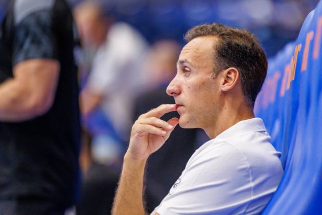 Roberto Garcia Parrondo MT Melsungen, Coach GER, TBV Lemgo Lippe vs MT Melsungen, Handball, 1 Bundesliga, 1 Matchday, Season 2024 2025, 05 09 2024 GER, TBV Lemgo Lippe vs MT Melsungen, Handball, 1 Bundesliga, 1 Matchday, Season 2024 2025, 05 09 2024 Lemgo Copyright: xEibner-Pressefotox xJanxRollingerx EP_JSK