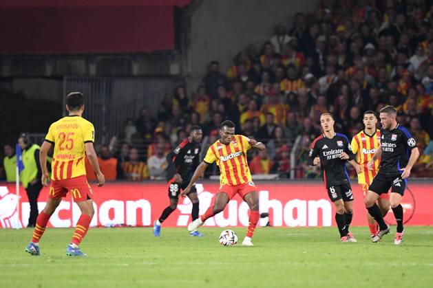 RC Lens v Olympique Lyonnais - Ligue 1 MCDonald s 2024 2025 15 Hamzat Ojediran (rcl) during the Ligue 1 MCDonald s match between Lens and Lyon at Stade Bollaert-Delelis on September 15, 2024 in Lens, France. Lens France  Copyright: xFEPx 776203932