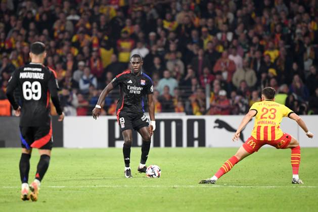 RC Lens v Olympique Lyonnais - Ligue 1 MCDonald s 2024 2025 19 Moussa Niakhate (ol) during the Ligue 1 MCDonald s match between Lens and Lyon at Stade Bollaert-Delelis on September 15, 2024 in Lens, France. Lens France  Copyright: xFEPx 776203932
