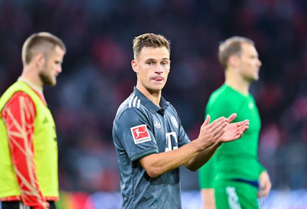 Joshua Kimmich FC Bayern Muenchen gestures, Bundesliga, FC Bayern München v Bayer 04 Leverkusen, Allianz Arena on September 28, 2024 in Munich, Germany Photo by Silas Schueller DeFodi Images Joshua Kimmich FC Bayern Muenchen gestures, Bundesliga, FC Bayern München v Bayer 04 Leverkusen, Allianz Arena on September 28, 2024 in Munich, Germany Photo by Silas Schueller DeFodi Images DFL regulations prohibit any use of photographs as image sequences and or quasi video Defodi 738 738 FCBLEV 20240928 239 Defodi-738 DFL regulations prohibit any use of photographs as image sequences and or quasi-video.