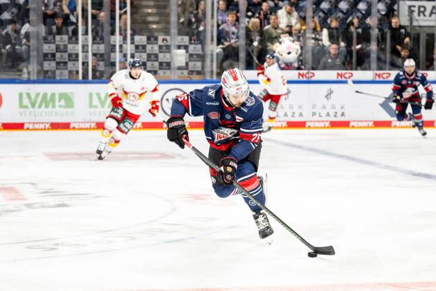 Samuel Dove McFalls 75, Nuremberg Ice Tigers, NIT , Nuremberg Ice Tigers vs Duesseldorfer EG, Ice Hockey, Penny DEL, Matchday 4, 29 09 2024, Nuremberg Ice Tigers vs Duesseldorfer EG, Ice Hockey, Penny DEL, Matchday 4, 29 09 2024 Copyright: xEibner-Pressefoto ThomasxHahnx EP_NIT