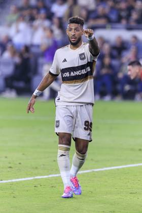 October 2, 2024, Los Angeles, California, USA: Denis Bouanga 99 of the Los Angeles Football Club during their regular season MLS, Fussball Herren, USA game against the St. Louis City SC on Wednesday October 2, 2024 at the BMO Stadium in Los Angeles, California. LAFC defeats St. Louis, 1-0. ARIANA RUIZ PI Los Angeles U.S - ZUMAp124 20241002_zaa_p124_111 Copyright: xArianaxRuizx