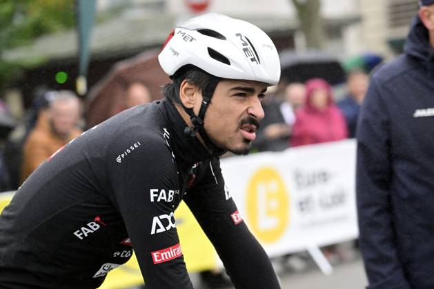 Paris-Tours cycling race 2024 TOURS, FRANCE - OCTOBER 06 : Morgado Antonio (POR) of UAE Team Emirates during the UCI Pro Series Paris-Tours cycling race with start in Chartres and finish in Tours (214km) on October 6, 2024 in Tours, France, 06 10 2024 Tours France Copyright: xPeterxDexVoechtx