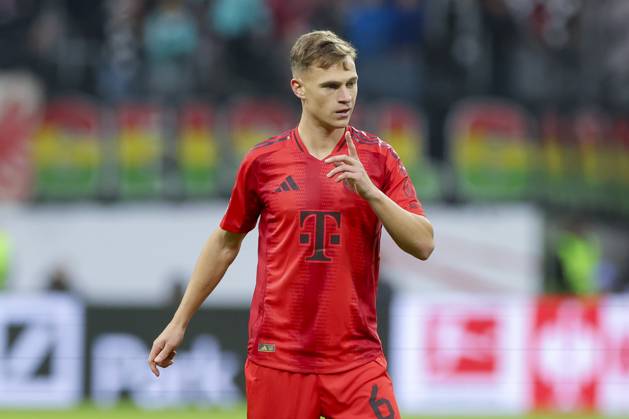 Joshua Kimmich FC Bayern Muenchen gestures, Bundesliga, Eintracht Frankfurt v FC Bayern München, Deutsche Bank Park, October 06, 2024 in Frankfurt am Main, Germany Photo by Marco Steinbrenner DeFodi Images Joshua Kimmich FC Bayern Muenchen gestures, Bundesliga, Eintracht Frankfurt v FC Bayern München, Deutsche Bank Park, October 6, 2024 in Frankfurt am Main, Germany Photo by Marco Steinbrenner DeFodi Images DFL regulations prohibit any use of photographs as image sequences and or quasi video Defodi 700 frank muenchen 202401006 296 Defodi-700 DFL regulations prohibit any use of photographs as image sequences and or quasi-video.