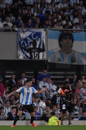 BUENOS AIRES, ARGENTINA - OCTOBER 15: Julian Alvarez of Argentina during the FIFA World Cup, WM, Weltmeisterschaft, Fussball 2026 South American Qualifier match between Argentina and Bolivia at Estadio Mas Monumental Antonio Vespucio Liberti on October 15, 2024 in Buenos Aires, Argentina. Photo by D.Halisz SFSI Argentina v Bolivia - FIFA World Cup 2026 Qualifier Copyright: xDiegoxHalisz SFSIx