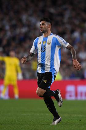 BUENOS AIRES, ARGENTINA - OCTOBER 15: Cristian Romero of Argentina during the FIFA World Cup, WM, Weltmeisterschaft, Fussball 2026 South American Qualifier match between Argentina and Bolivia at Estadio Mas Monumental Antonio Vespucio Liberti on October 15, 2024 in Buenos Aires, Argentina. Photo by D.Halisz SFSI Argentina v Bolivia - FIFA World Cup 2026 Qualifier Copyright: xDiegoxHalisz SFSIx
