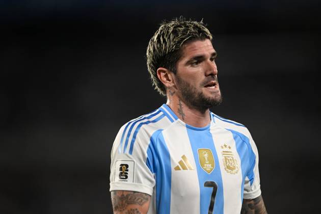 BUENOS AIRES, ARGENTINA - OCTOBER 15: Rodrigo de Paul of Argentina during the FIFA World Cup, WM, Weltmeisterschaft, Fussball 2026 South American Qualifier match between Argentina and Bolivia at Estadio Mas Monumental Antonio Vespucio Liberti on October 15, 2024 in Buenos Aires, Argentina. Photo by D.Halisz SFSI Argentina v Bolivia - FIFA World Cup 2026 Qualifier Copyright: xDiegoxHalisz SFSIx