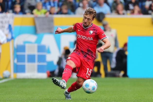 19 10 2024, xtvx, Soccer 1 Bundesliga, TSG 1899 Hoffenheim VfL Bochum emspor, v l Felix Passlack VfL Bochum Portrait DFL DFB REGULATIONS PROHIBIT ANY USE OF PHOTOGRAPHS as IMAGE SEQUENCES and or QUASI VIDEO Sinsheim