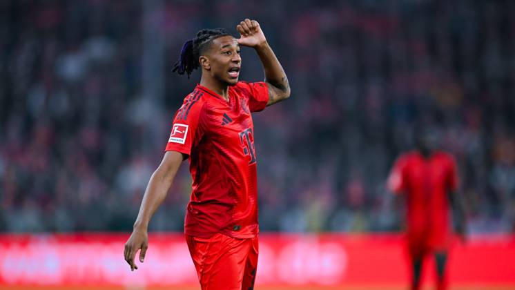 Michael Olise FC Bayern Muenchen gestures, Bundesliga, FC Bayern München v VfB Stuttgart, Allianz Arena on October 19, 2024 in Munich, Germany Photo by Silas Schueller DeFodi Images Michael Olise FC Bayern Muenchen gestures, Bundesliga, FC Bayern München v VfB Stuttgart, Allianz Arena on October 19, 2024 in Munich, Germany Photo by Silas Schueller DeFodi Images DFL regulations prohibit any use of photographs as image sequences and or quasi video not used in POL SRB CRO FRA GBR NED ITA USA Defodi 738 738 BAYVFB 20241019 958 Defodi-738 not used in POL SRB CRO FRA GBR NED ITA USA DFL regulations prohibit any use of photographs as image sequences and or quasi-video.