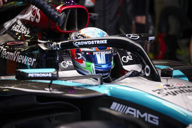 12 KIMI ANTONELLI Andrea (ita), Mercedes AMG F1 Team W15, action during the Formula 1 Gran Premio de la Ciudad de Mexico 2024, 20th round of the 2024 Formula One World Championship, WM, Weltmeisterschaft from October 25 to 27, 2024 on the Autodromo Hermanos Rodriguez, in Mexico City, Mexico - F1 - MEXICO CITY GRAND PRIX 2024 DPPI Panoramic 241025_R20_MESSICO_EA028563