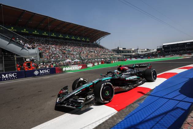 12 KIMI ANTONELLI Andrea (ita), Mercedes AMG F1 Team W15, action during the Formula 1 Gran Premio de la Ciudad de Mexico 2024, 20th round of the 2024 Formula One World Championship, WM, Weltmeisterschaft from October 25 to 27, 2024 on the Autodromo Hermanos Rodriguez, in Mexico City, Mexico - F1 - MEXICO CITY GRAND PRIX 2024 DPPI Panoramic 241025_R20_MESSICO_DP_AV3_0223