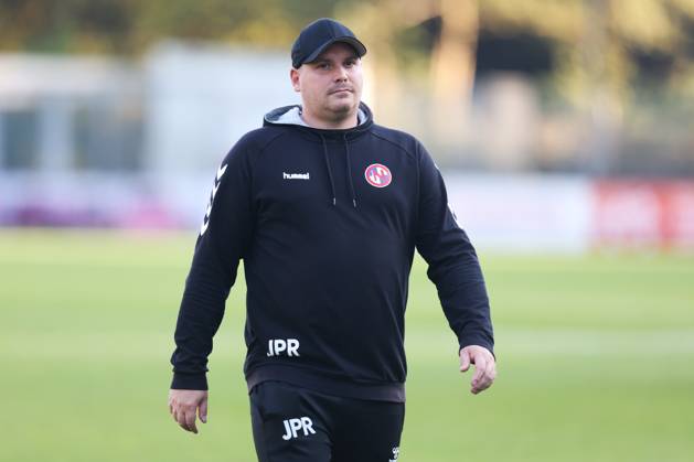26 10 2024, Football, Men, Regionalliga Nord, Matchday 16, FC Eintracht Norderstedt BSV Kickers Emden Coach Jean Pierre Richter FC Eintracht Norderstedt