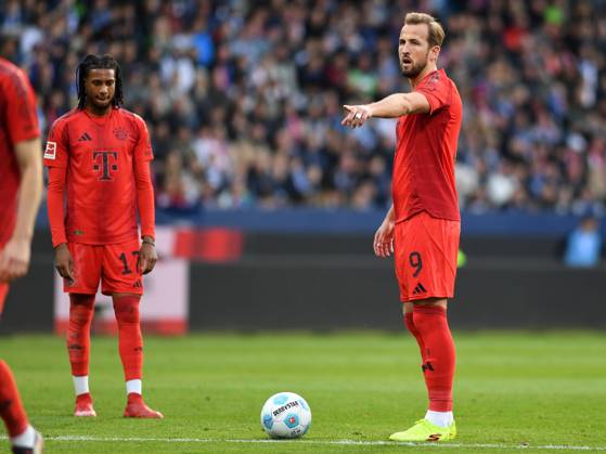 Harry Kane FC Bayern Muenchen gestures, gestures during the Bundesliga 1 match between VfL Bochum 1848 and FC Bayern München, Vonovia Ruhrstadion on October 27, 2024 in Bochum, Germany Photo by Ralf Treese DeFodi Images Harry Kane FC Bayern Muenchen gestures during the Bundesliga match between VfL Bochum 1848 and FC Bayern München at Vonovia Ruhrstadion on October 27, 2024 in Bochum, Germany Photo by Ralf Treese DeFodi Images DFL regulations prohibit any use of photographs as image sequences and or quasi video not used in POL SRB CRO FRA GBR NED ITA USA Defodi 521 BOCFCB20241027 022 Defodi-521 not used in POL SRB CRO FRA GBR NED ITA USA DFL regulations prohibit any use of photographs as image sequences and or quasi-video.
