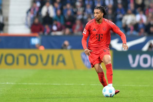 Michael Olise FC Bayern Muenchen in action, on the ball, single action during the Bundesliga 1 match between VfL Bochum 1848 and FC Bayern München, Vonovia Ruhrstadion on October 27, 2024 in Bochum, Germany Photo by Ralf Treese DeFodi Images Michael Olise FC Bayern Muenchen controls the ball during the Bundesliga match between VfL Bochum 1848 and FC Bayern München at Vonovia Ruhrstadion on October 27, 2024 in Bochum, Germany Photo by Ralf Treese DeFodi Images DFL regulations prohibit any use of photographs as image sequences and or quasi video not used in POL SRB CRO FRA GBR NED ITA USA Defodi 521 BOCFCB20241027 092 Defodi-521 not used in POL SRB CRO FRA GBR NED ITA USA DFL regulations prohibit any use of photographs as image sequences and or quasi-video.