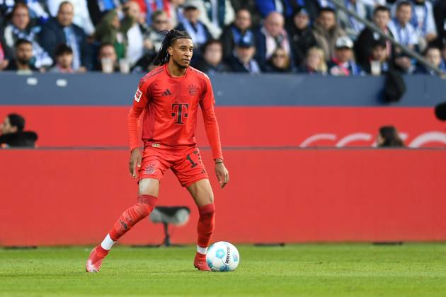 Michael Olise FC Bayern Muenchen in action, on the ball, single action during the Bundesliga 1 match between VfL Bochum 1848 and FC Bayern München, Vonovia Ruhrstadion on October 27, 2024 in Bochum, Germany Photo by Ralf Treese DeFodi Images Michael Olise FC Bayern Muenchen controls the ball during the Bundesliga match between VfL Bochum 1848 and FC Bayern München at Vonovia Ruhrstadion on October 27, 2024 in Bochum, Germany Photo by Ralf Treese DeFodi Images DFL regulations prohibit any use of photographs as image sequences and or quasi video not used in POL SRB CRO FRA GBR NED ITA USA Defodi 521 BOCFCB20241027 133 Defodi-521 not used in POL SRB CRO FRA GBR NED ITA USA DFL regulations prohibit any use of photographs as image sequences and or quasi-video.