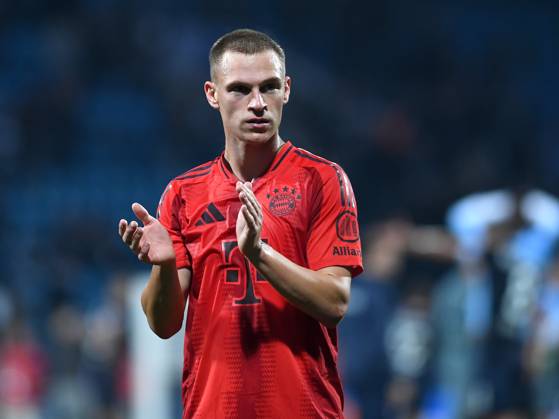 Joshua Kimmich FC Bayern Muenchen gestures, gestures during the Bundesliga 1 match between VfL Bochum 1848 and FC Bayern München, Vonovia Ruhrstadion on October 27, 2024 in Bochum, Germany Photo by Ralf Treese DeFodi Images Joshua Kimmich FC Bayern Muenchen gestures during the Bundesliga match between VfL Bochum 1848 and FC Bayern München at Vonovia Ruhrstadion on October 27, 2024 in Bochum, Germany Photo by Ralf Treese DeFodi Images DFL regulations prohibit any use of photographs as image sequences and or quasi video not used in POL SRB CRO FRA GBR NED ITA USA Defodi 521 BOCFCB20241027 199 Defodi-521 not used in POL SRB CRO FRA GBR NED ITA USA DFL regulations prohibit any use of photographs as image sequences and or quasi-video.