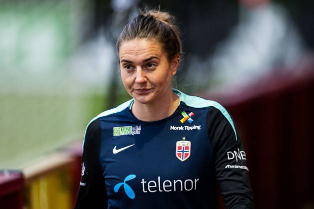241128 Vilde Boe Risa of the Norwegian women s national football team during a training session on November 28, 2024 in Larne Photo Marius Simensen BILDBYRAN COP 238 bbeng dam football fotball fotboll norge norway practice soccer training trening träning uefa women s euro qualifier  Copyright: MARIUSxSIMENSEN BB241128ZL006
