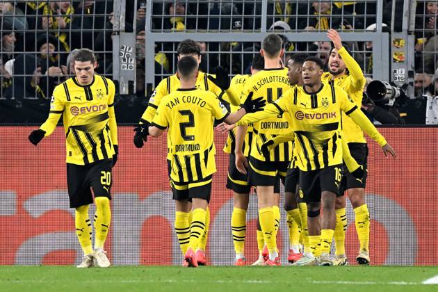 DORTMUND - Sehrou Guirassy of Borussia Dortmund celebrates the 1-1 during the UEFA Champions league match between Borussia Dortmund and FC Barcelona, Barca at the Signal Iduna Park on Dec. 11, 2024 in Dortmund, Germany. ANP Hollandse Hoogte UEFA Champions League 2024 25 League phase 6 2024 25 xVIxANPxSportx xGerritxvanxKeulenxIVx 515491256 originalFilename: 515491256